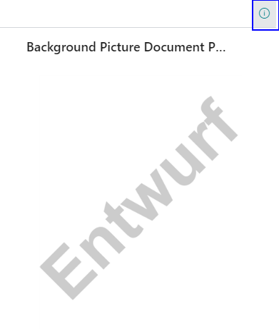 background image document preview