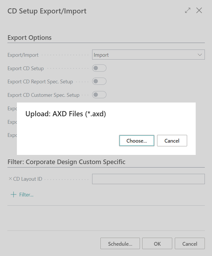 CD Export/Import 3