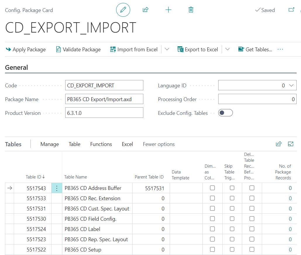 CD Export/Import 4