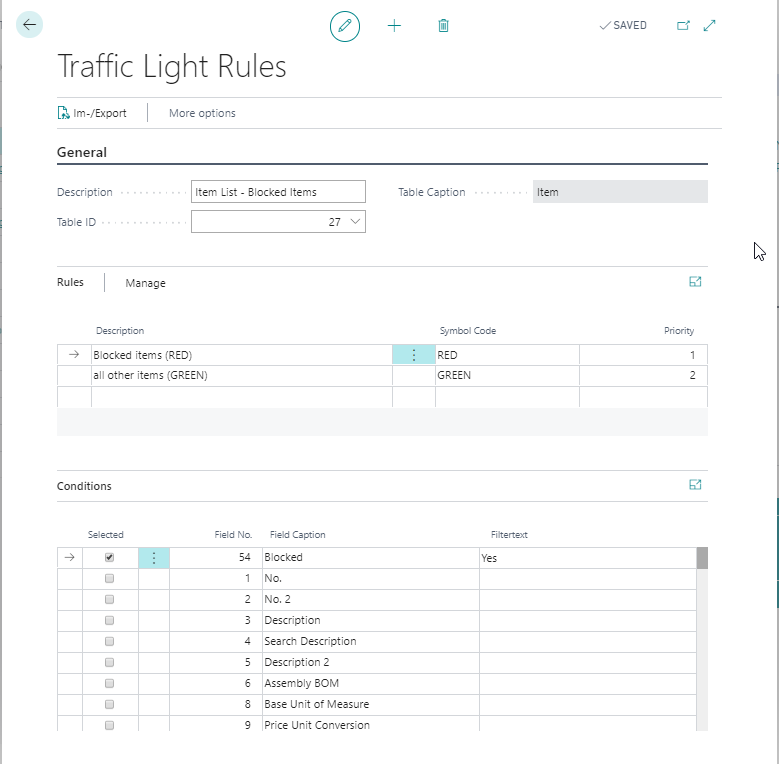 Rule-based Traffic Lights