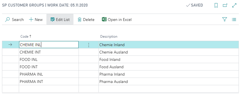 Yaveon 365 SP Customer Groups