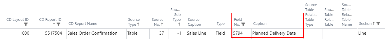 CD Replace document field example