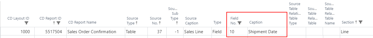 CD document field replace old