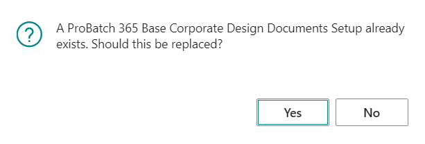 CD Setup Elements Question